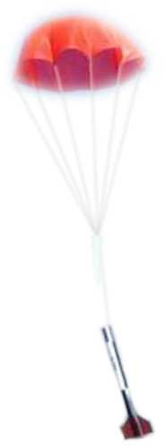 Raketenmodellbau Klima Fallschirm im Durchmesser 35cm