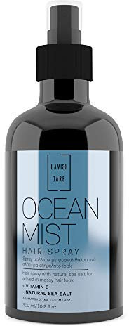 Lavish Haarpflege Ocean Mist Sea Salt Spray für Männer und Damen - Salzwasserspray Haare für Texture Beach Waves mit Haar Vitamin E - Volumen Spray für feuchtes und trockenes Haar Matte