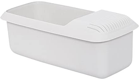 Luckxing Pasta para microondas con colador,Vaporizador Pasta y Verduras Resistente al Calor para Cocina - Cocina Fideos Apta para microondas para Pescado, Espagueti y Pasta, sin BPA