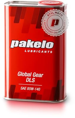 OLIO MINERALE PAKELO PER TRASMISSIONI MECCANICHE E DIFFERENZIALI AUTOBLOCCANTI GLOBAL GEAR DLS SAE 85W-140 (1 LITRO)