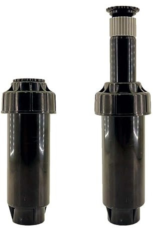 RIEGOPRO Difusor de Riego para Jardin y Césped RP-02-17A | Conexión 1/2 Hembra | Emergente 5cm | Ángulo Ajustable de 0º a 360º | Alcance 4,6m - 5,8m | Caudal 1,68-21,75 L/min (2)