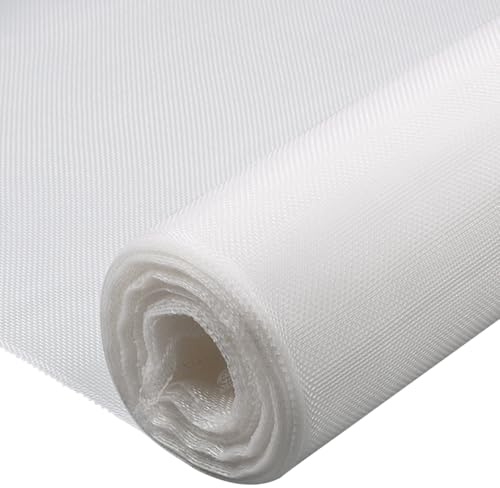 Weriirew Filtro a Maglie di Nylon per Uso Alimentare 260 Maglie 55 Micron, Filtro a Maglie Fini per Cucina, Preparazione, Cottura, Succo di soia, 1 x 1 Metro