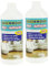 Greenwood Sparset 2x1Liter - Vinyl Boden Auffrischer Seidenglanz - Auffrischer für die Pflege und Schutz von Vinyl Böden- Kaschiert Kratzer - Auch für PVC, CV Böden bestens geeignet.
