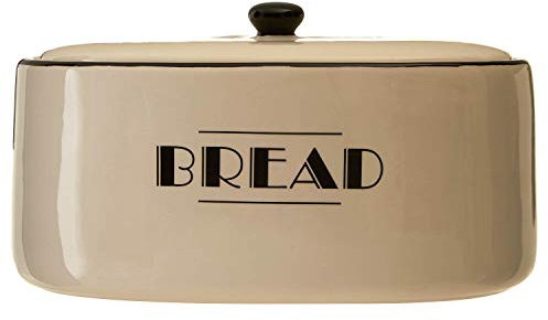 Broadway Dolomite Bread Bin Storage Jar Ceramic Container Vintage Art Deco Style