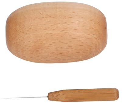 Stopfei Stopfei für Socken Holz Stopfei Holz Stopfzubehör Kit mit Großen Ösennadeln für Socken Kleidung Stopfen Erwachsene Darner DIY Handwerk Reisen Zuhause Nähpflege