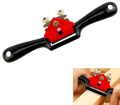 Cepillo de Carpintero Ajustable de Madera para Trabajo del Madera,Herramienta de Corte Perfecta para Carpinteros,Cepillo Carpintero Manual,Escultores de Madera, Cepillado de Maderas Duras (9 pulgadas)