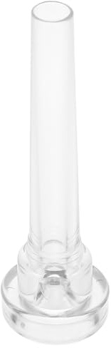 BESPORTBLE Embouchure de Trompette Transparente en Plastique, Embout Buccal de Rechange pour Trompette, Petit Format Léger, Accessoire Pratique pour Débutants et Musiciens, Remplacement