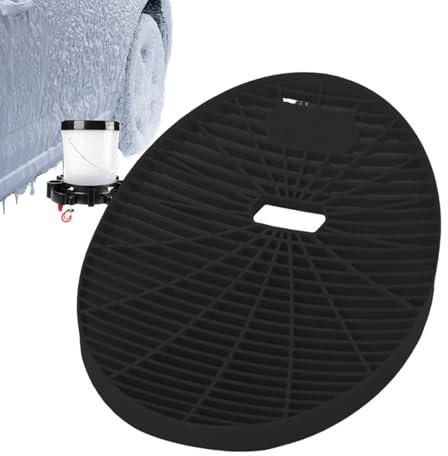Insert pour seau de lavage de voiture - Protection contre le sable en plastique ABS 33,5 × 27 × 6,5 cm, barrière de seau, bac à sable pour seau de lavage, insert de seau pour voitures, piège à sable
