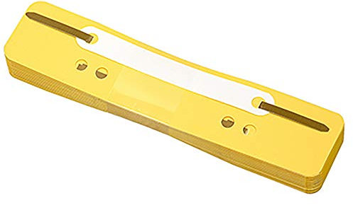 Soennecken Heftstreifen 3175 kurz Kunststoffdeckl. ge 25 St./Pack.