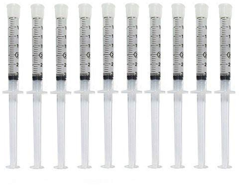 Teeth Whitening Gel Syringe Dispensers 44% Carbamide Peroxide Tooth Bleaching Gel Dispensers 10 pcs
