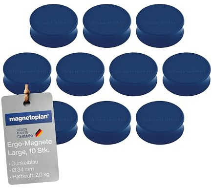 Ergo-Magnete, large dunkelblau