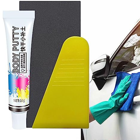 Ceolup Auto-Kratzer-Füller-Kitt - Schnell trocknender Autolack-Kitt zur Kratzerreparatur | Abblätternde Farbe und Dellen innerhalb von 2 mm. Detaillierungszubehör für Autos, Kfz-Reparaturspachtel