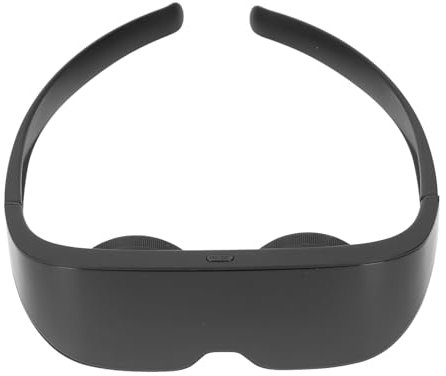 Occhiali VR Wireless 4K, Occhiali Intelligenti VR con Risoluzione Ultra HD per realtà Virtuale con Leggerezza Ricaricabile Regolabile, Esperienza Visiva Coinvolgente, Batteria a