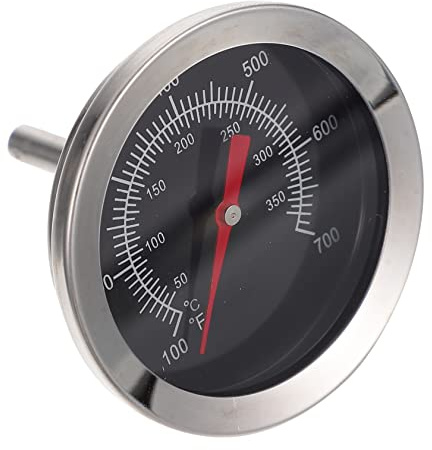 ELAYARD Termómetro de Horno Inoxidable para Barbacoa Termómetro de Cocina Portátil con Números y Claros Compacto y Duradero para Uso Doméstico