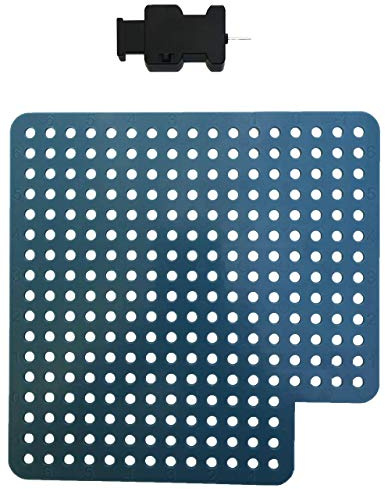 InnoD Stress-Free Curtain Rod Hanging Template with Stud Checker