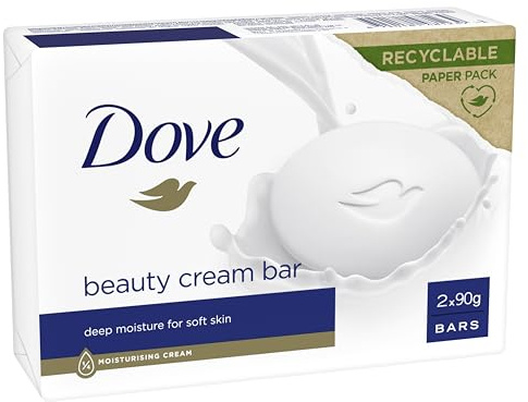 Dove Cream Pastilla Jabon Duplo 2X 90G