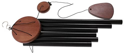 OFFSCH Carillón De Viento De Peral Campana Exterior Profunda Decoración De Jardín