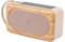 House of Marley Roots Solar Bluetooth Speaker - Small Portable Bluetooth Speaker for Travel & Outdoor, Weatherproof & IP67 Waterproof Rating, 14Hr Playtime - Wireless Speakers for Phone, Cream