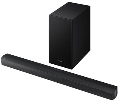SAMSUNG Soundbar HW-B650F/ZF med Dolby Adio/DTS virtuell:X 3.1ch, spelläge, smart ljud, Bluetooth multi-anslutning, svart färg
