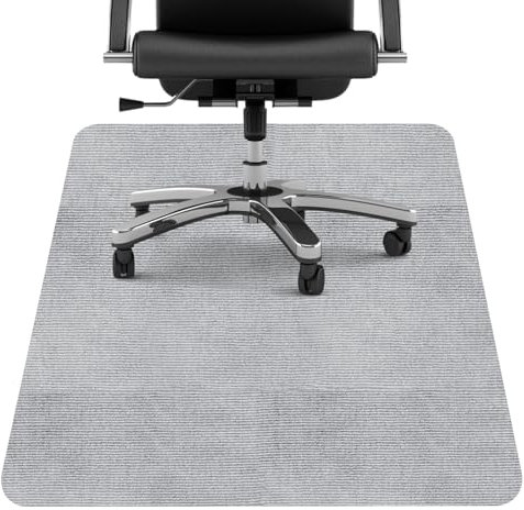 Unterlage Schreibtischstuhl, 90x120cm Bürostuhl Unterlage, Bodenschutzmatte Bürostuhl, Schreibtischstuhl Unterlage, Kratzfest Bodenmatte Stuhlunterlage,Bodenschutzmatte für Hartböden Laminat Parkett