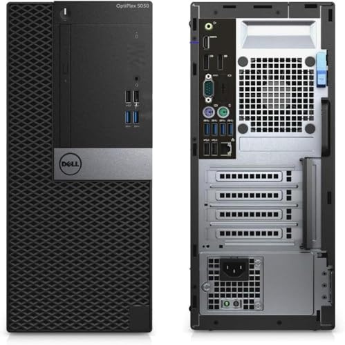 Dell Vostro 5050 TWR PC Computer Desktop, Windows 11 Pro + Office 2021, Intel Core i7-6700 Ram 16GB DDR4 SSD 512GB HDMI Display Port (Ricondizionato) (DELL-7050-TW-I7-16-512GB)