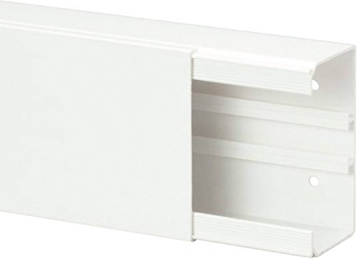 Heidemann 09996 Goulotte de câble (L x l x H) 2000 x 110 x 60 mm 1 pc(s) Blanc Pur
