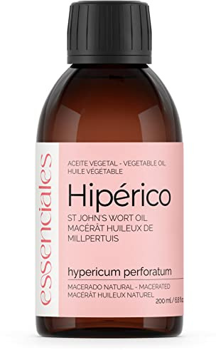 Essenciales - Johannesört (Macerado Hiperic Oliva), 100% NATURAL, 200 ml | Macerado Hypericum Perforatum