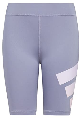 adidas Girls' AEROREADY® Graphic Bike Short, Silver Violet, 3T