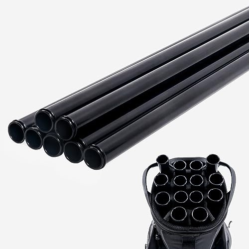 HOW TRUE Golf Bag Tubes 14 Pack with 2 Different Inner Diameters（1.5''）（1.25''） Golf Bag Club Protection Tubes Separators Dividers，Keeps Clubs Organised