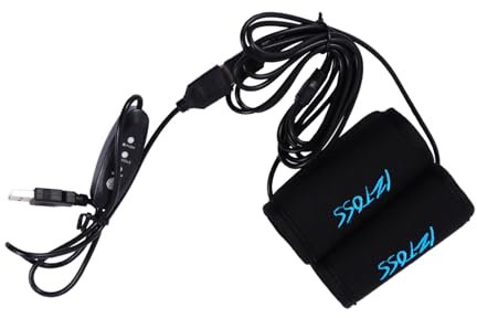 Zerodeko Manopole Riscaldate Per Scaldamani Elettrici Per Manubrio Inserti Termici in Neoprene Riscaldatori Per Manopole Compatibili Power Bank e Alimentatori