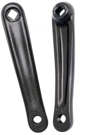 ALCXAZS 1 Paire vélo manivelle Ensemble Gauche Droite en Alliage d'aluminium VTT vélo de Route Creux pédalier Sports de Plein air Cyclisme Cadeaux
