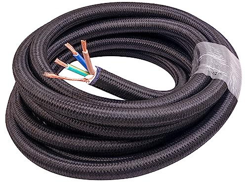 Watreketal Cordon d'alimentation 6N pour amplificateur de CD, câble de lecteur CD HiFi, câble d'équipement 12 AWG, câble d'alimentation, adaptateur d'extension
