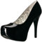 Pleaser Pink Label Damen TEEZE-06W Pumps, Schwarz (Blk Pat), 47 EU
