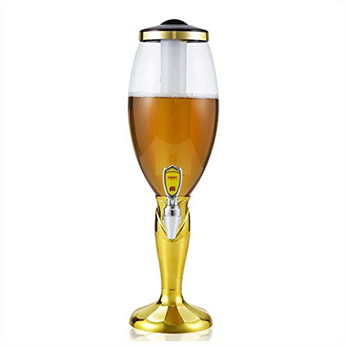Dispensador De Cerveza，Dispensador De Cerveza con Enfriador Barril Cerveza 1.5 litros para Grifo Cerveza para Casa