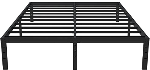 Upcanso 16 Inch Queen Bed Frame No Box Spring Required Metal Platform