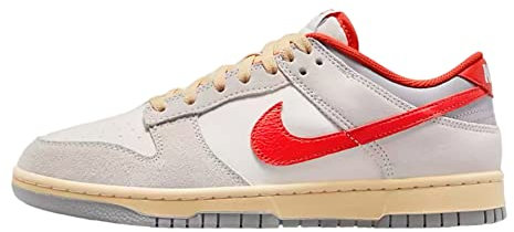 Nike Dunk Low Retro, Basketballschuhe für Damen, Heißes Segel Photonen Rotes Pulver, 44.5 EU