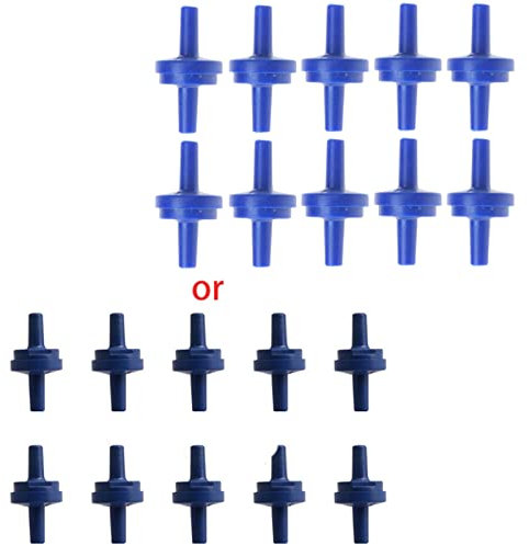 Zgehnao 10 Pack Aquarium Way Check For Fish For Accessories Check Valves For Tubing 4mm