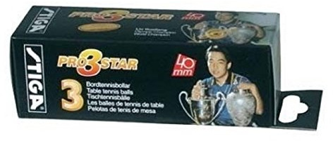 Stiga 3 Star Pro Bordtennisbollar – av
