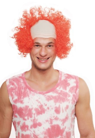 WIG ME UP - 3920-PC13 Fasching Karneval Halloween Perücke Clown Es Zirkusclown
