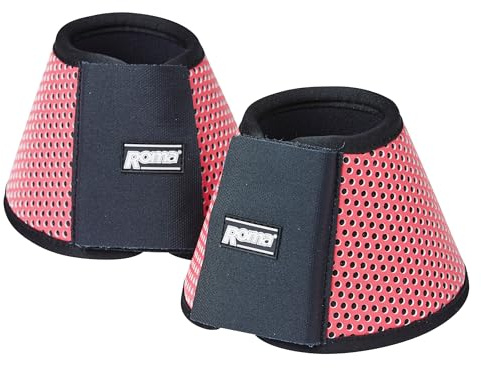 Roma Air Flow Shock Absorber Bell Boots, Pink, Pony