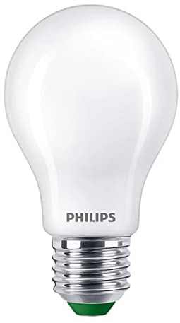 Philips MASTER LED Glühbirne Ultra Efficient E27 Birne Matt 4W 840lm - 830 Warmweiß | Ersatz für 60W
