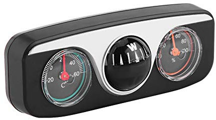 Generic 3-in-1-Führungskugel für Auto, Boot, Marine, LKW mit Thermometer, Kompass, Hygrometer