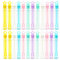 GGUFAY 24 Stück Seifenblasen Stern Packung Bunte Bubbles,Seifenblasen mit Stern Design,Mitgebsel Kindergeburtstag Kleine Geschenke für Kinder,Keine Flüssigkeit(6 Farben)
