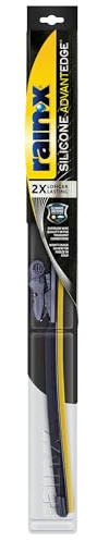 Rain-X Silicone AdvantEdge Wiper Blade 26 Windshield Wiper Blades Replacement, All-Weather Performance Lasts 2X Longer, Premium Beam, Installock Adapter for Easy Fit (Pack of 1)