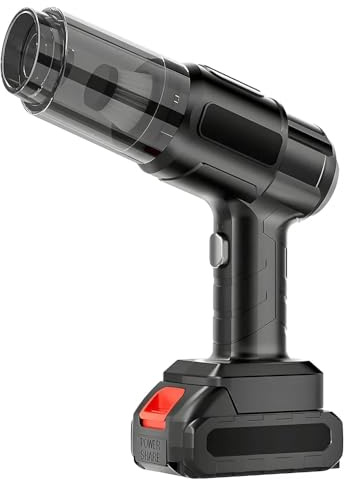 Fenix Home Aspirapolvere Portatile Senza Fili Ricaricabile – Mini Aspirabriciole Potente per Auto, Casa e Ufficio – Leggero con Kit Accessori e Bocchette Intercambiabili
