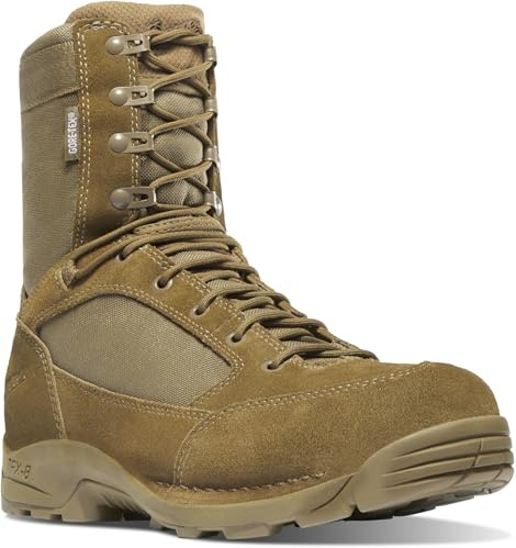 Danner Men's Desert TFX G3 8 Non-Insulated Waterproof Plain Toe Military and Tactical Boot, Coyote - 10D