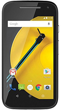Motorola Moto E 2nd Generation smartphone (11.4 CM / 4.5 Inches QHD-TouchScreen Display 5 Megapixel camera, 1.2GHz Dual Core Processor, 1GB RAM, 8GB Internal Memory, Micro-Sim, Android Lollipop 5)
