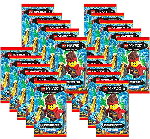 Collect-it Ninjago - Serie 7 Trading Cards - Bundel mit 20 Booster und 40 Hüllen Sleeves