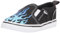 Vans Jungen Unisex Kinder Asher V Sneaker, Flame Black/White, 23 EU