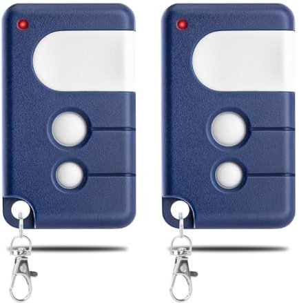 Mucek Lot de 2 ouvre-porte de garage compatibles avec l'émetteur manuel Chamberlain pour LiftMaster MotorLift 84335EML, 94333E MotorLift ML500, ML700